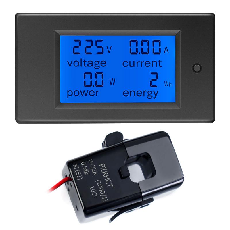 Peacefair AC Digital Multifunction Power Meter: Voltage, Current, Watt, and Electricity Measurement.