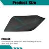 SecosAutoparts Front Bumper Tow Hook Cover 622A0-6FL0H 622A0-6FV0A Fit for Nissan Rogue Hybrid CVT AWD FWD 2017-2020