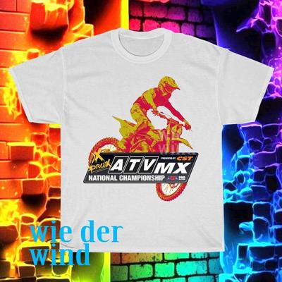 Nowa koszulka męska z logo AMA Pro Racing ATV MX Championship zabawny rozmiar od S do 5XL