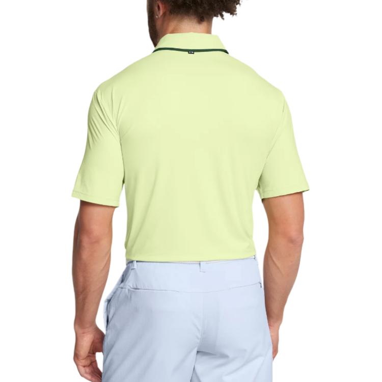 Under Armour Drive Chill Golf Polo Shirt Men tops Vintage-Light-Green 1377364-383