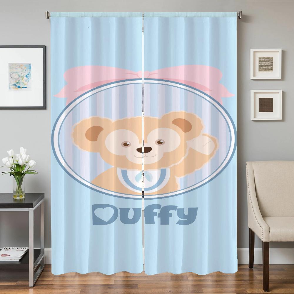 Set Of 2 Home Interior Kitchen Curtains Living Room Door Curtain Bedroom Decoration Partition Blackout Polyester Ideal For Great