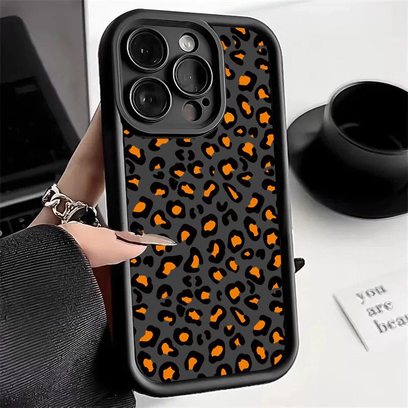 Retro Leopard Phone Case For Realme C51 C53 C55 C61 C63 C65 C67 C11 C17 C20 C25Y C12 C25S Funda Shockproof Silicone Soft Cover