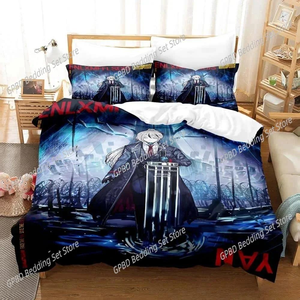 Fashion Game Limbus Company 3D Duvet Cover Bedding Set Comforter Linen Pillowcases Home Decor Single Double Twin King Queen