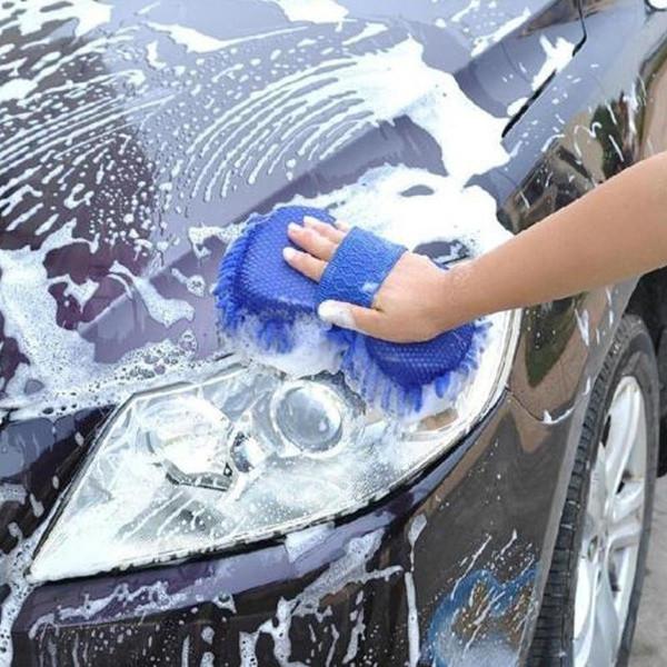 Premium Ultraweicher Mikrofaser Chenille Autowaschschwamm für mühelose Reinigung und Wachsen