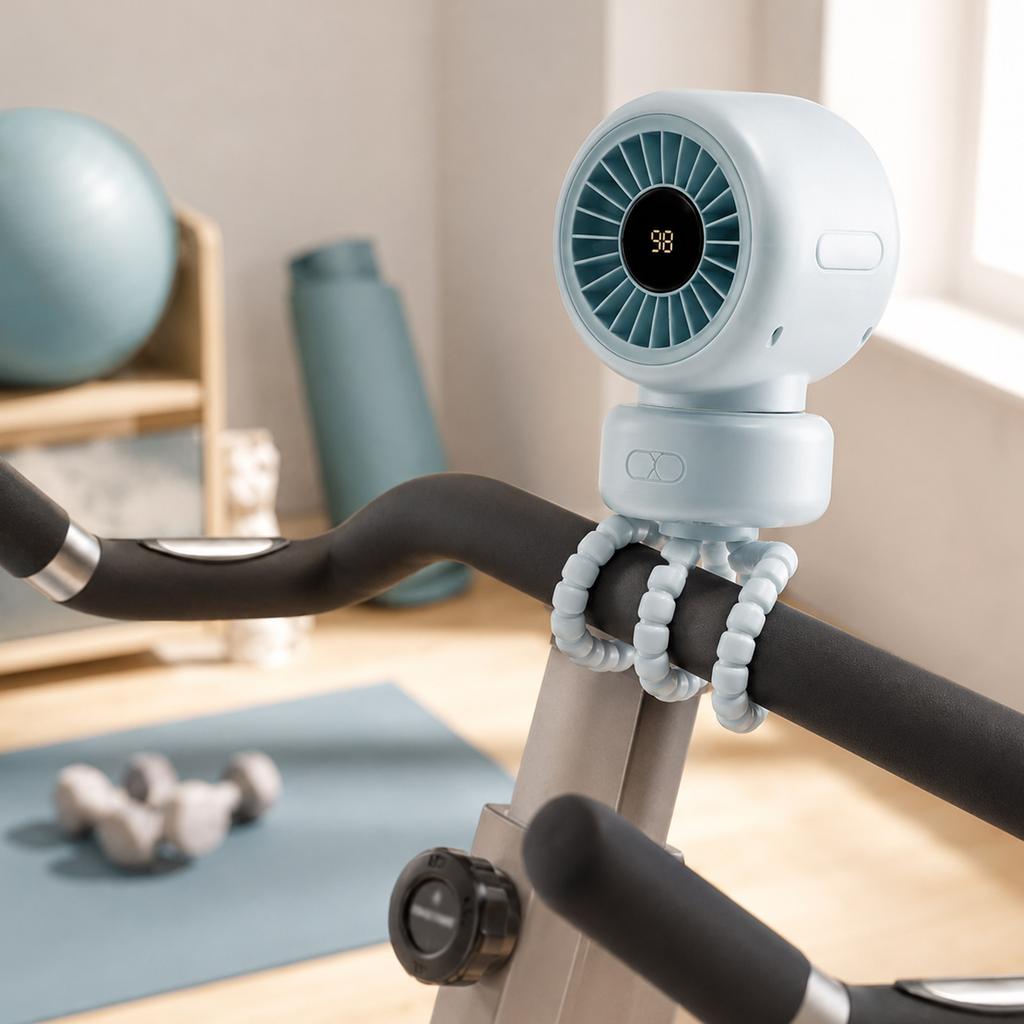 Stroller Fan with Flexible Tripod for Baby Stroller Carriage