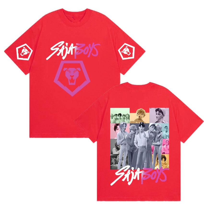 

K-pop Saja Boys Охотники на демонов 2025 Фильм Графические футболки Мужские Женские Эстетичные Модные футболки Повседневные Оверсайз Футболки с коротким рукавом S