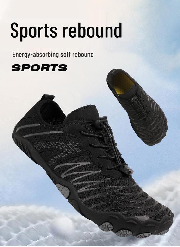 2025 Men's Breathable Five-Finger Water Shoes: Sport, Hiking, Beach, and Swimming