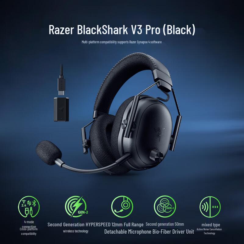 Razer BlackShark V3 Pro Wireless Gaming Headset