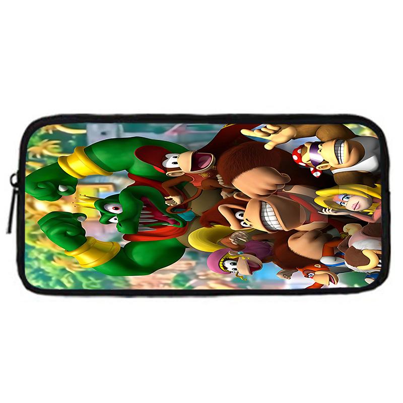 Child School Cartoon Donkeyeds Kongs Bananzaeds Backpack with Lunch Bags ,Pencil Bags ,School Bags for Boys Girls Best Gift