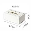 Two-Tone ABS Building Blocks Tissue Box - Creative Pull-out Design for Bathroom & Living Room