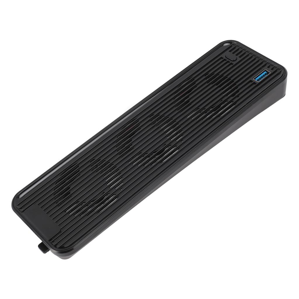 Game Console Cooling Fan Adjustable Quiet Cooling Accessories with LED Light and USB3.0 Hubs for