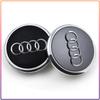 For Audi  A5 60/61/68/69mm Badge Car Wheel Center Hub Cap Covers Auto Rim Cover For Audi A8 A5 A6 C5 C6 C7 A7 A1 A3 A4 B5 B6 B7 Q3 Q5 Q7 TT