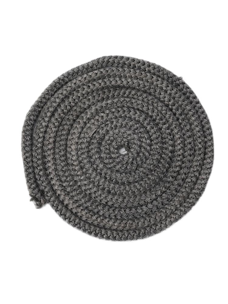 Black Fiberglass Sealing Rope 12mm Diameter 2 Meter Length Gasket For Wood Stove Door Fireplace Boiler Industrial Oven Seal