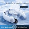 Rechargeable Neck-Hanging Fan with Ultra-Long Battery Life - Silent Mini USB Fan