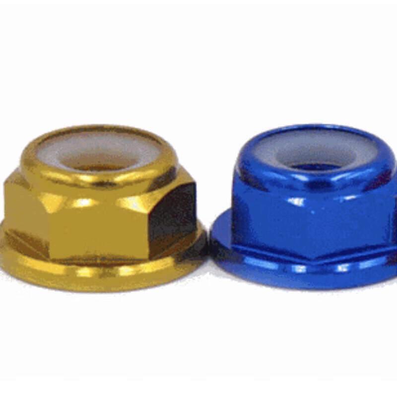 M5 Anodized Aluminum Drone Propeller Flange Nuts (50-Pack)