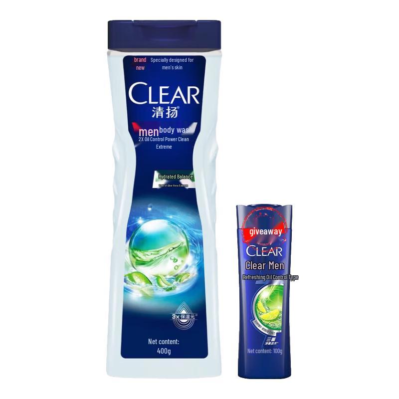 Clear Men Balance Oil Control Hydrating Shower Gel