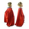 Realistic Halloween King Cape Cosplay Prince Crown Fashion Halloween Costume Cosplay Props  Adults
