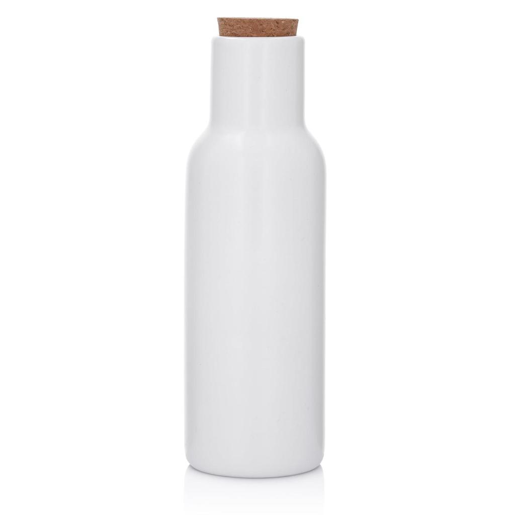 Oil and Vinegar Bottle Set , Porcelain, Cork, DUKA
