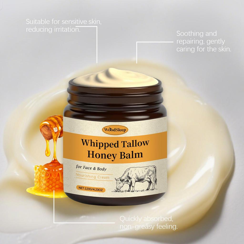 WoodSleep Honey Shea Butter Moisturizing Cream Deeply nourishes and locks in moisture for daily comfort care Hydrates dry skin 120g