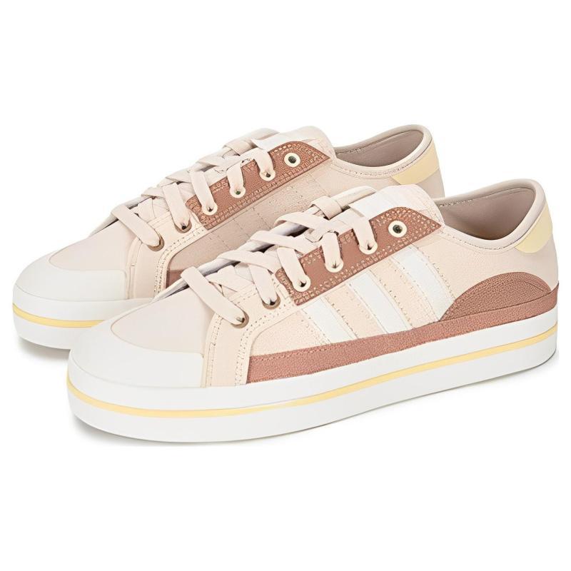 Adidas Neo City Canvas 'Pink' Sneakers HQ6931