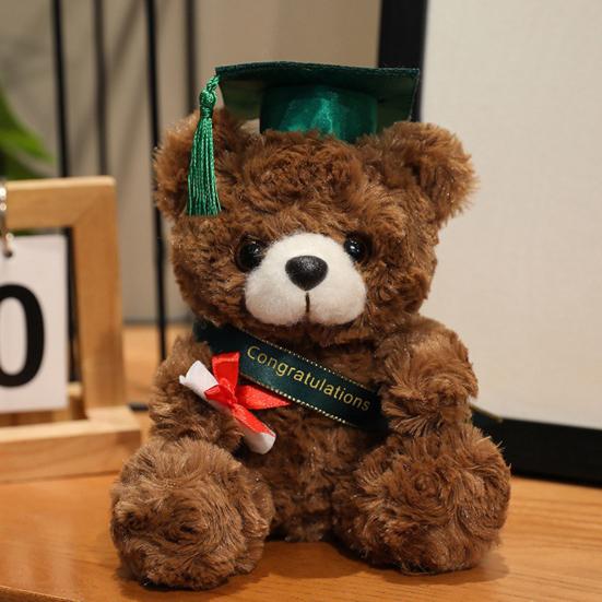Personalized Graduation Gifts 2026 for Her, 7-Inch Teddy Bear, Soft Plush Graduation Mascot for College High School, Grade Graduation Gifts
