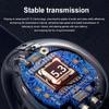 T75 Ear-Clip Bluetooth sluchátka Bone Conduction Sluchátka Bezdrátová sluchátka 3D Surround Stereo Bass Sportovní Headset s mikrofonem