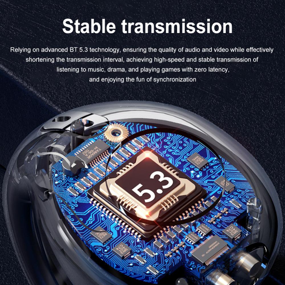 T75 Ear-Clip Bluetooth sluchátka Bone Conduction Sluchátka Bezdrátová sluchátka 3D Surround Stereo Bass Sportovní Headset s mikrofonem