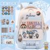 School Bag for Primary School Students, Large-capacity Burden Reduction and Decompression Backpack--grade Cartoon Spine Protection Backpack