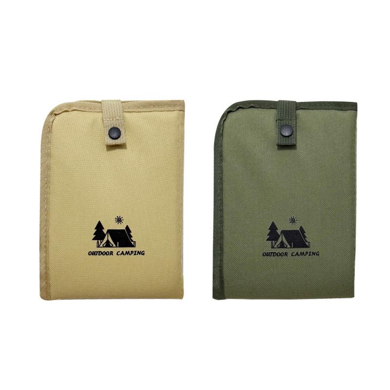 Outdoor Sitting Pad Waterproof Foldable Cushion 600D Oxford Cloth Lightweight Mat for Camping Picnic Beach  Events