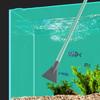 Aspiradora de Piscina Portátil, Válvula Ajustable, Desmontable, Sin Cable, Manual, Transparente, 2 Boquillas