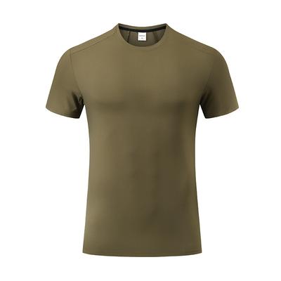 Sports T-shirt Ice Silk Short-sleeved Quick-drying Sports Casual Breathable Outdoor Sports Running Fitness Clothes for Men