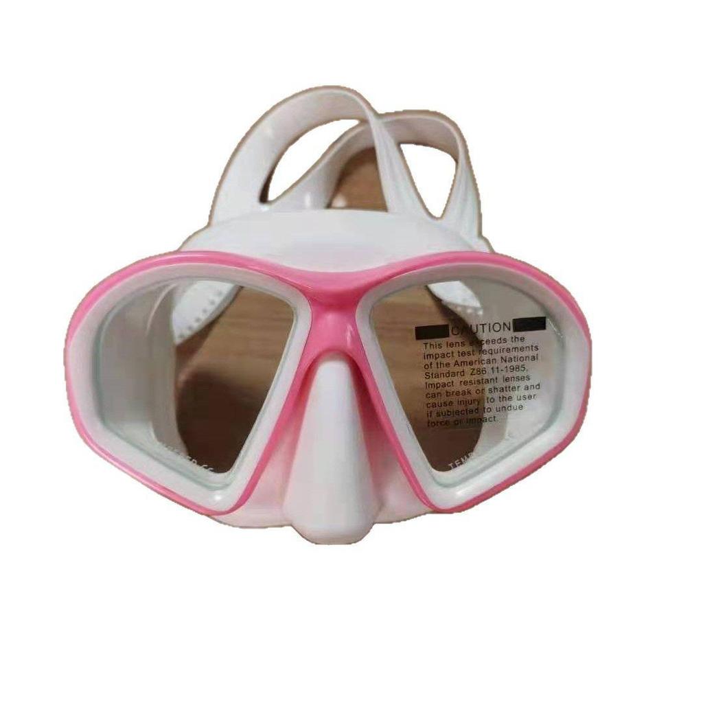 Adult Diving Mask with Tempered Glass and Silicone Seal