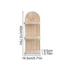 Bohemia Storage Rack Handmade Wood Multipurpose Wall Hanging Creative Crafts Ornaments Home Decoration