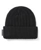 THISISNEVERTHAT Low Gauge Ribbed Beanie Black