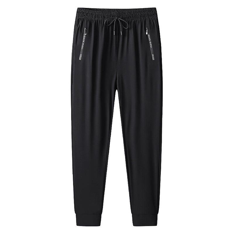 Unisex Quick-Dry Summer Sports Pants - Elastic, Moisture-Wicking, Plus Size
