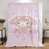Cinnamoroles Summer Blanket Throw Fluffy Plaid Warm Blankets for Cold Microfiber Bedding Beach Towel Home Interior Knee Soft Nap