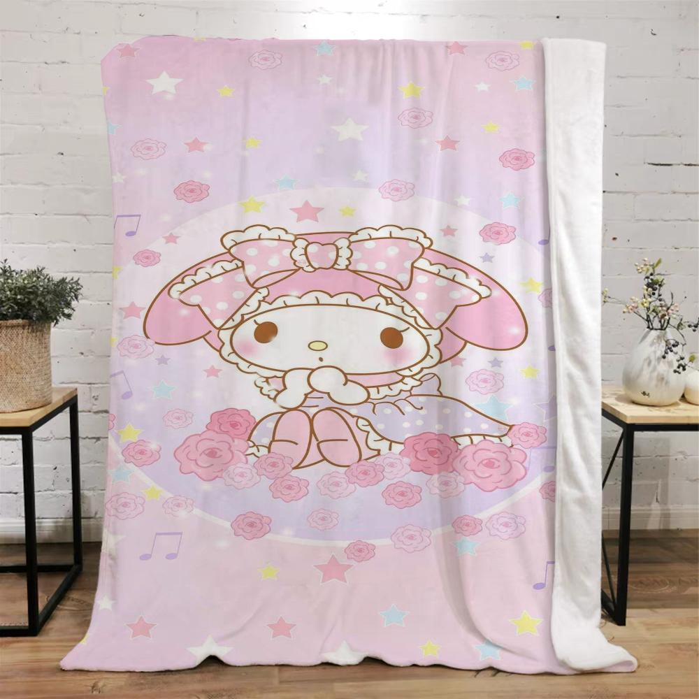 Cinnamoroles Summer Blanket Throw Fluffy Plaid Warm Blankets for Cold Microfiber Bedding Beach Towel Home Interior Knee Soft Nap