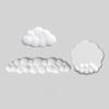 Wolken-Handgelenkauflage Tastatur Memory-Schaum Mauspads Anti-Rutsch Tastaturgriff-Stütze Mauspads-Set Ergonomische Wolken-Handgelenkbandage