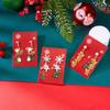 A Pair Zinc Alloy Christmas Earrings Exquisite Rhinestone Pearl Studs  Christmas Holiday