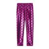 Unisex Fish Scale Leggings: Stylish Slim Fit with Punk Sequins for Men, Women & Kids