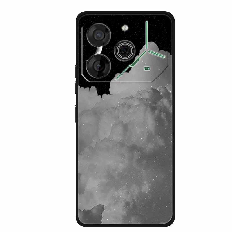 Für Tecno Pova 6 Neo Hülle Tiere TPU Weiches Silikon Rückabdeckung Handyhüllen für Tecno Pova 6Neo 6,78" Stoßfest Wolf Cool funda
