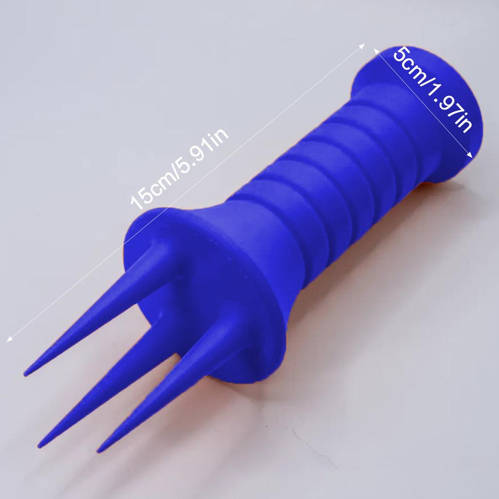 Soil Loosener Lawn Cultivator Manual Aerator Garden Soil Aerator Tool Durable Plastic Aerator for Weeding & Compost Turning