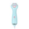 AT19-Electric Slicker Comb& 2-In-1 Pet Hair Dryer& Grooming Brush Portable Pet Blower Cute Cat Paws For Massage Drying EU Plug