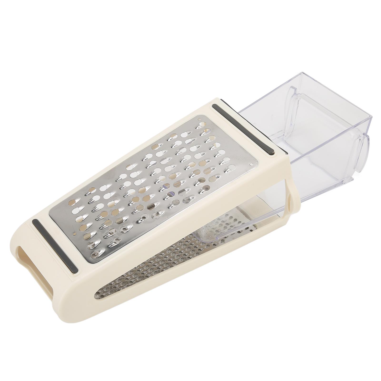 

Терка для сыра Двусторонняя Съемный контейнер Материал АБС ПС 22x13,5x8,5см 8,7x5,3x3,3дюйма Кухонная терка для продуктов