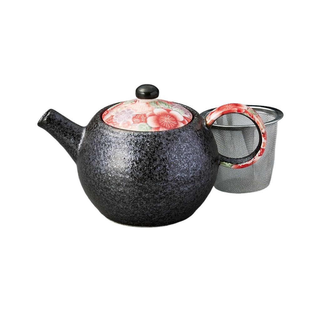 Ale-net Teapot, 250cc, Kyoto Yuzen Mini Pot, Porcelain, Mino Ware, Made in Japan, Stylish