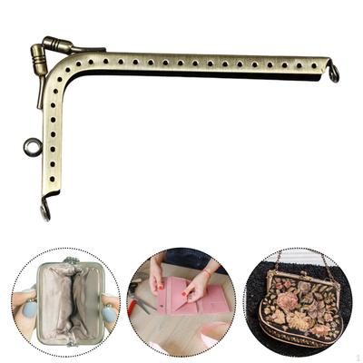 7 Shaped Metal Purse Frame Accessory Retro Bag Sewing Making Kiss Lock Clasp