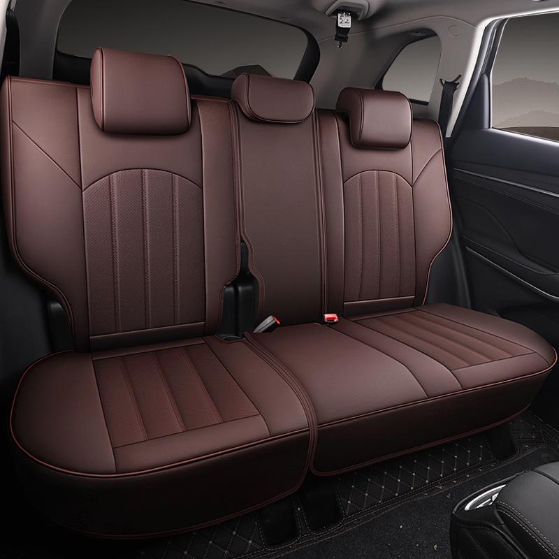 Universal Wear-Resistant Leather Seat Cushion for Cruze - All-Season, Full Surround, 5-Seat Coverage