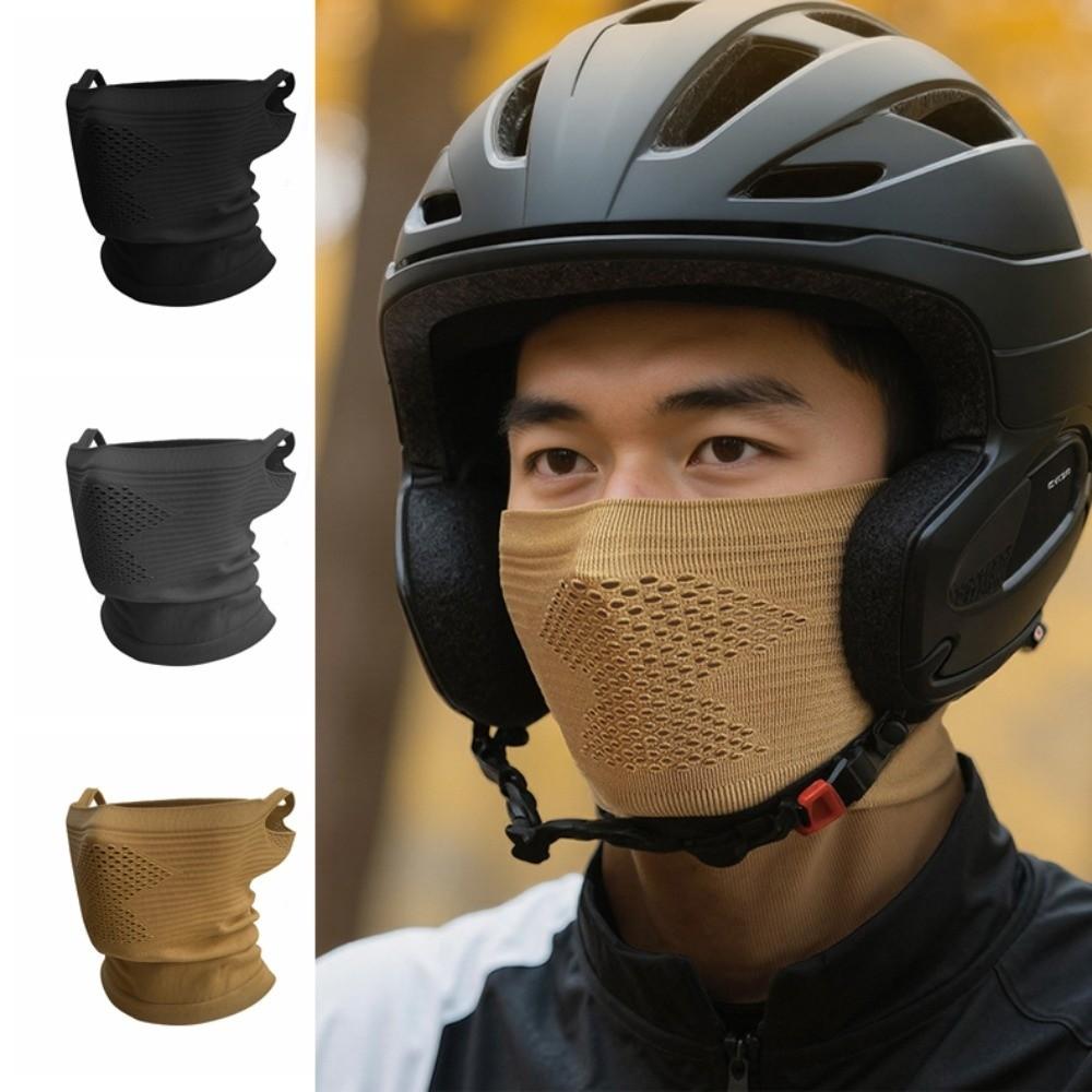 Windproof Warm Riding Mask Neck Protection Cycling Face Mask Face Scarves Warm Face Cover Golf