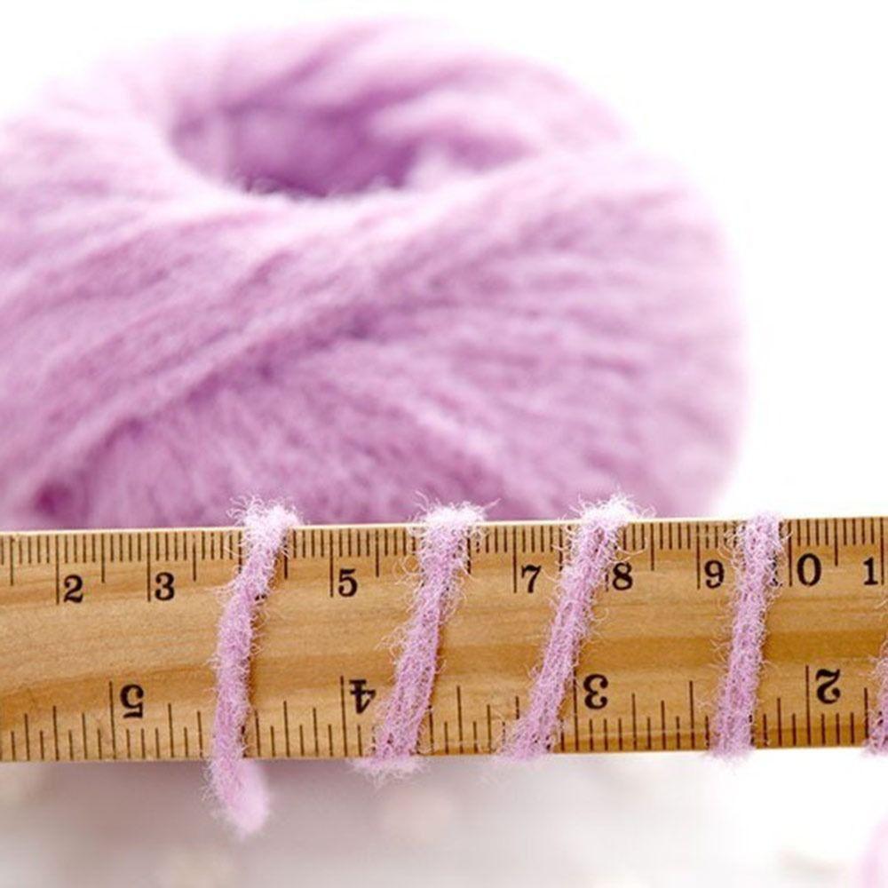 Multicolor Wool Ball Cotton Candy Yarn Ball  for Knitting Doll Hair Clip