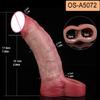 SXXY Real Veins Lifelike Closed Head Penis Sleeve For Men Dick Enlargement Silicone Reusable Condom Sex Products For Adult